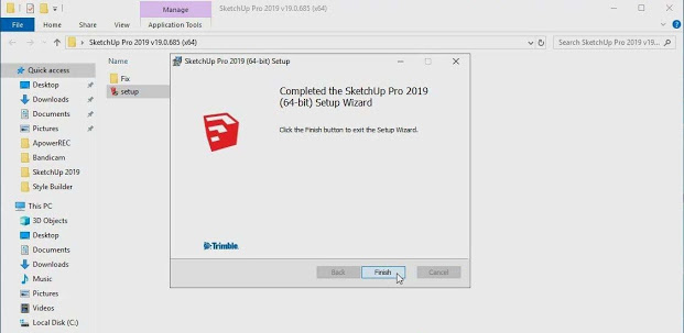 Hướng dẫn tải và cài đặt Sketchup Pro 2019 Full Crack